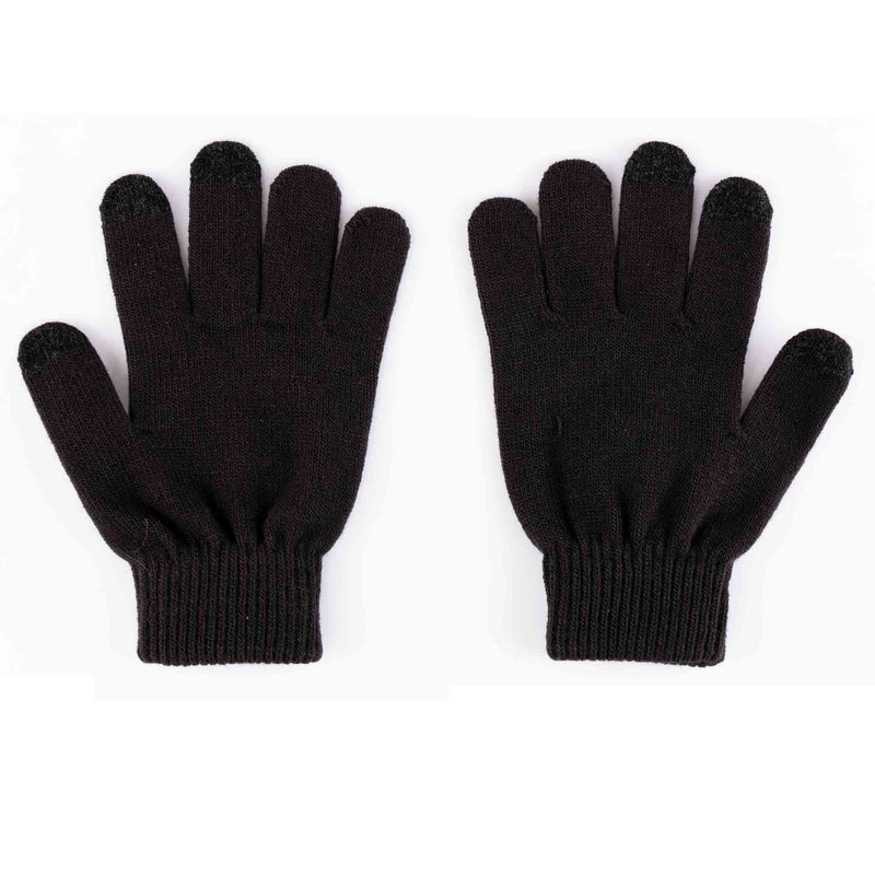 Cult Till The End Gloves - Black inside palm