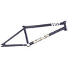 Bicycle frame with 'cult' branding on a white background