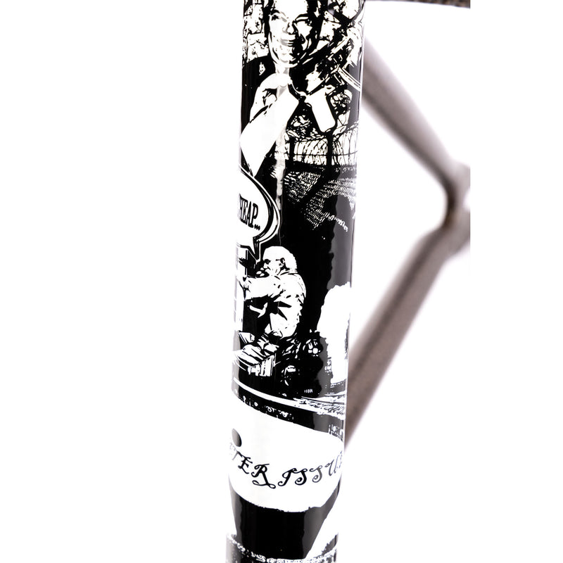 cult bmx Preston okert 2026 frame sticker detail