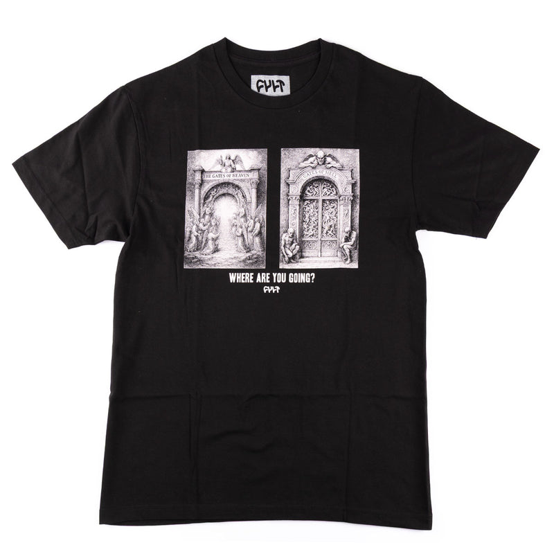 Cult Heaven Or Hell T-Shirt - Black