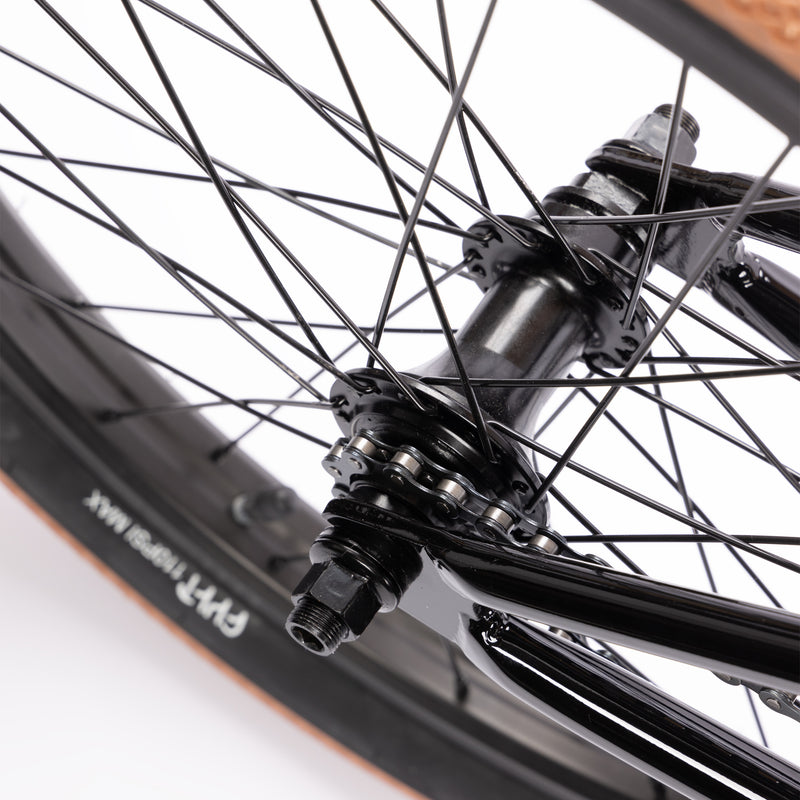 Cult 2025 Gateway BMX Bike Black With Gum Tyres Cult