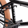 Cult 2024 Gateway BMX Bike - Black With Gum Tyres 20.5" Seat Post Detail | Backyard Hastings UK BMX Shop