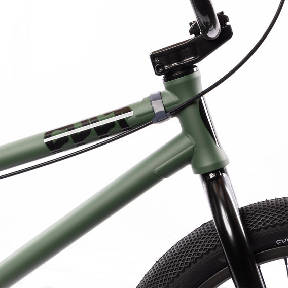 Cult Gateway BMX Bike 2024 Green With Black Parts Cult