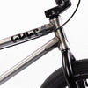 Cult 2024 Access BMX Bike - Raw With Grey Camo Tyres 20" Front End | Backyard UK BMX Shop
