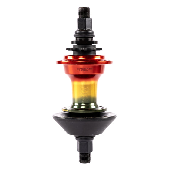 Cult LHD Hybrid Hub - Rasta 9 Tooth