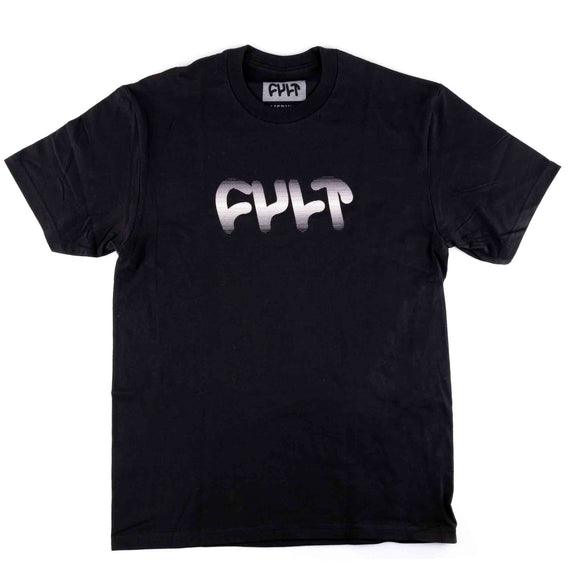 Cult Lined Up T-Shirt - Black front