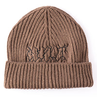 Cult Metal Beanie - Brown