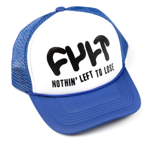 Cult Nothin' Left Cap - Blue | Backyard UK BMX Shop
