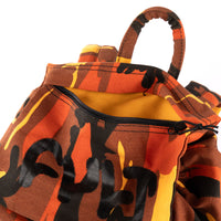 Cult Digital Thick Logo Stash Bag - Orange Camo