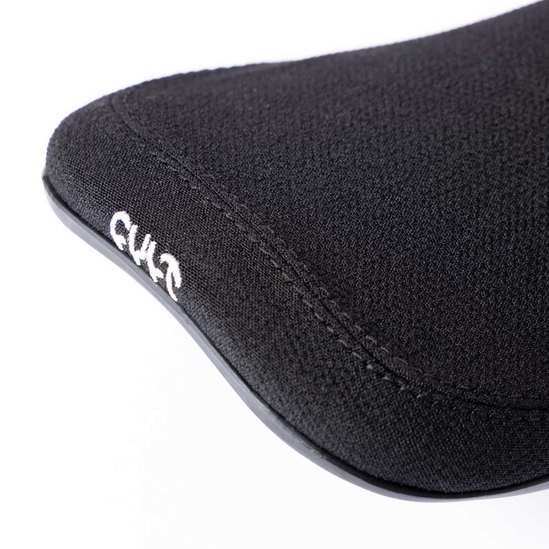Cult Railed Slim Seat rear detail - Black | BMX