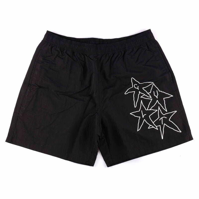 Cult Starred Swim Shorts - Black