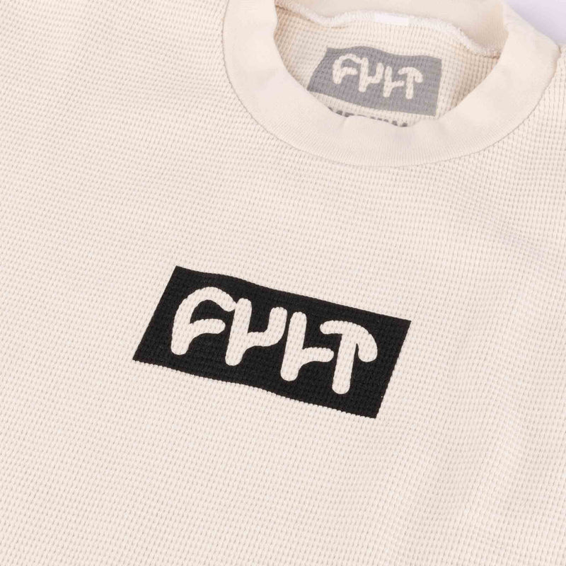 Cult All A Dream Thermal Longsleeve T-Shirt - White front logo detail