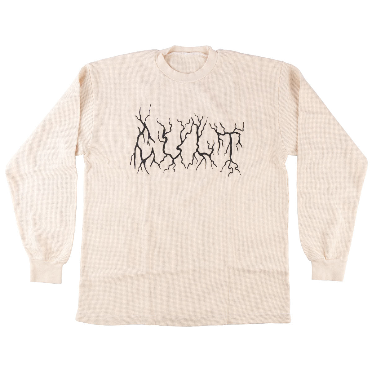 Cult Metal Thermal L/S T-Shirt - Cream
