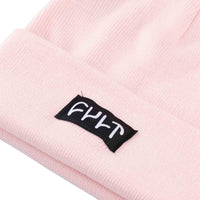 Cult Witness Tight Knit Beanie - Pink tag