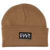 Cult Witness Tight Knit Beanie - Camel