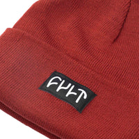 Cult Witness Tight Knit Beanie - Cardinal tag