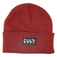 Cult Witness Tight Knit Beanie - Cardinal