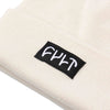 Cult Witness Tight Knit Beanie - White tag