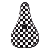 Cult X Vans Slip On Padded Pivotal Seat - Black/White Checkers, Gum Base