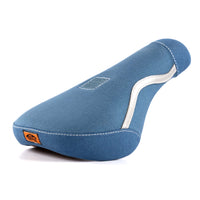 Cult X Vans Old Skool Pro Padded Pivotal Seat - Blue With Silver Stripe, Gum Base
