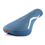 Cult X Vans Old Skool Pro Padded Pivotal Seat - Blue With Silver Stripe, Gum Base