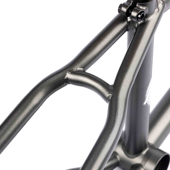 Cult BMX Hawk Frame - Gun Metal Grey seat stay bridge