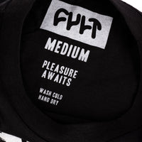 cult bmx crewed up t-shirt black backyard