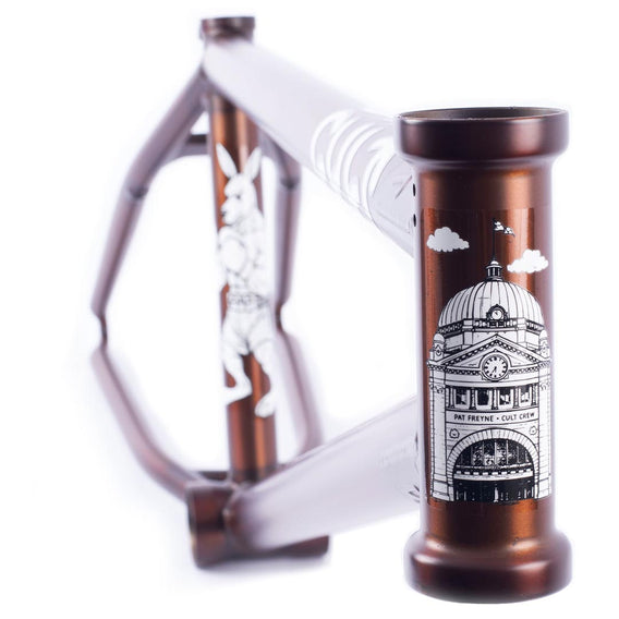 Cult Dak IC4 Frame - Matte Trans Brown