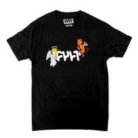 Cult Devil Or Angel Tee - Black