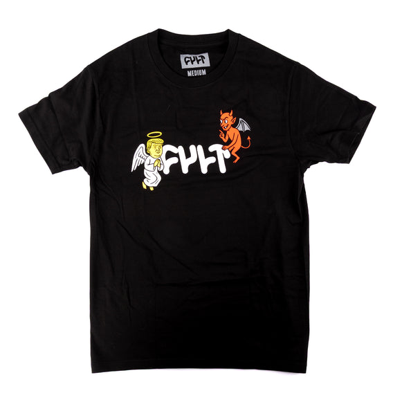 Cult Devil Or Angel Tee - Black
