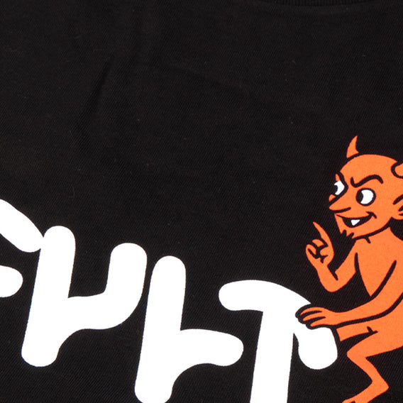Cult Devil Or Angel Tee - Black