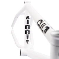 Cult Biggie Devon Smillie Frame - White - seat tube sticker