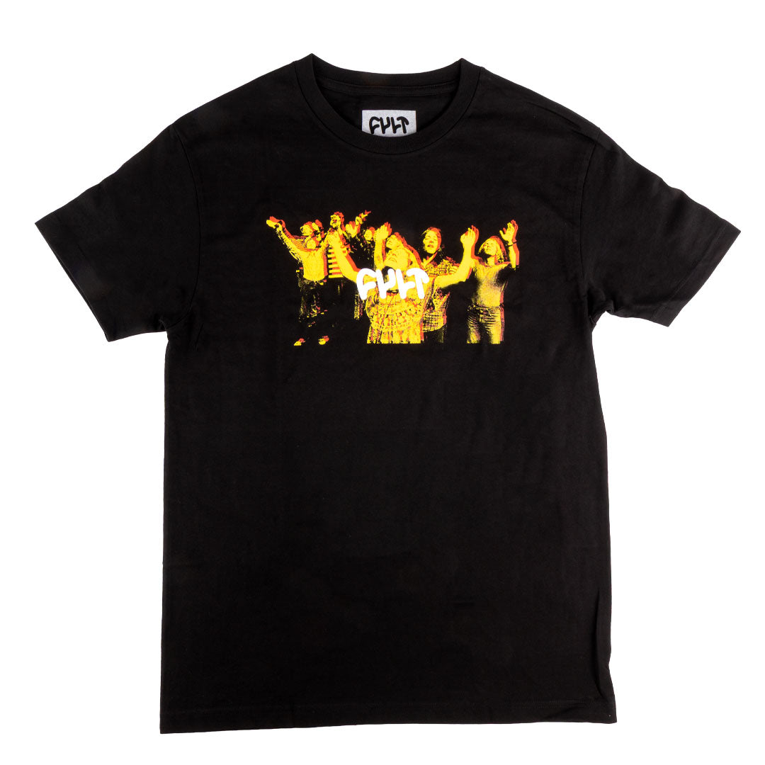 cult crew devoted t-shirt black backyard bmx