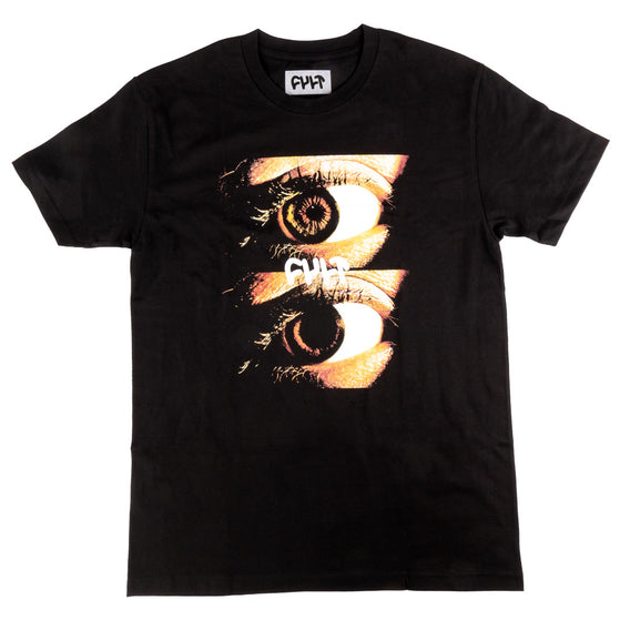 cult crew dialated t shirt black backyard bmx