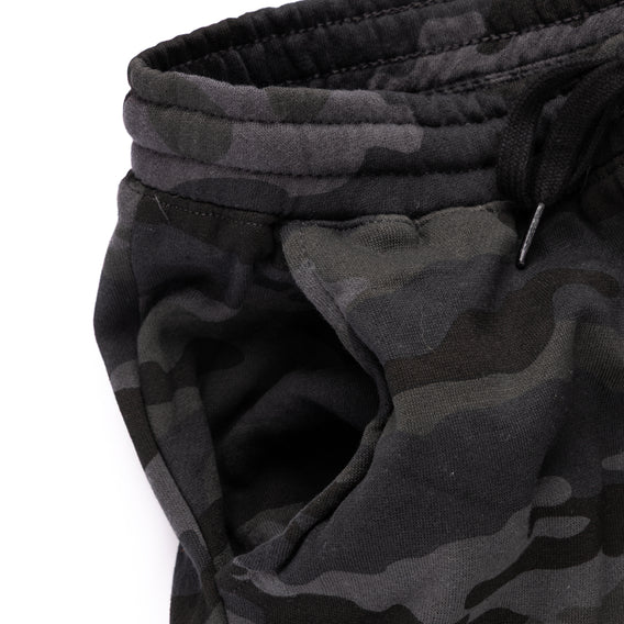 Cult Till The End Joggers - Black Camo pocket 