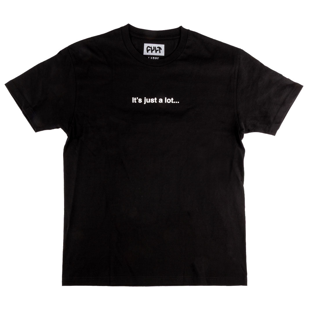 cult just a lot bmx t-shirt black backyard