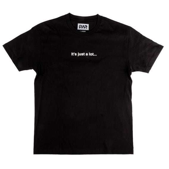 cult just a lot bmx t-shirt black backyard