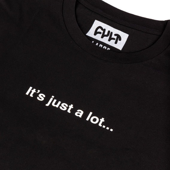 cult just a lot bmx t-shirt black backyard