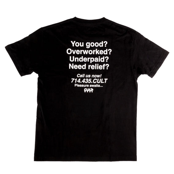 cult just a lot bmx t-shirt black backyard