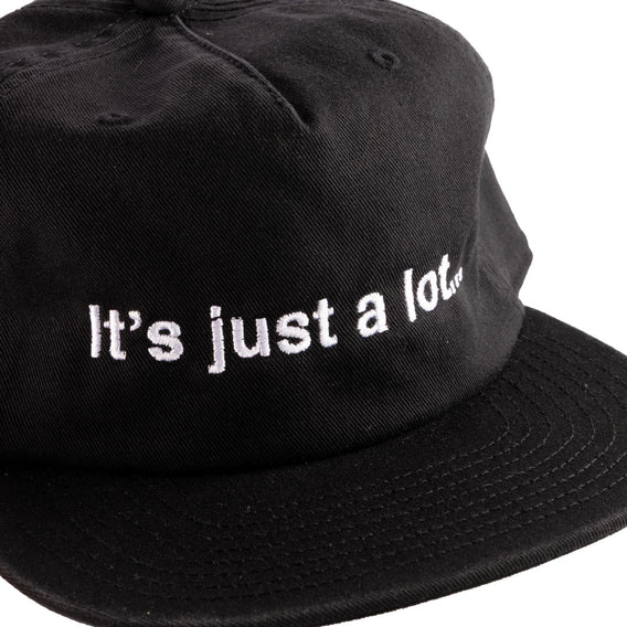 cult just a lot cap black backyard bmx