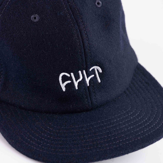 Cult Oxford Cap - Navy Blue embroidery