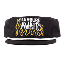 Cult Pleasure Awaits Rope Cap - Black
