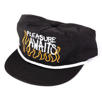 Cult Pleasure Awaits Rope Cap - Black
