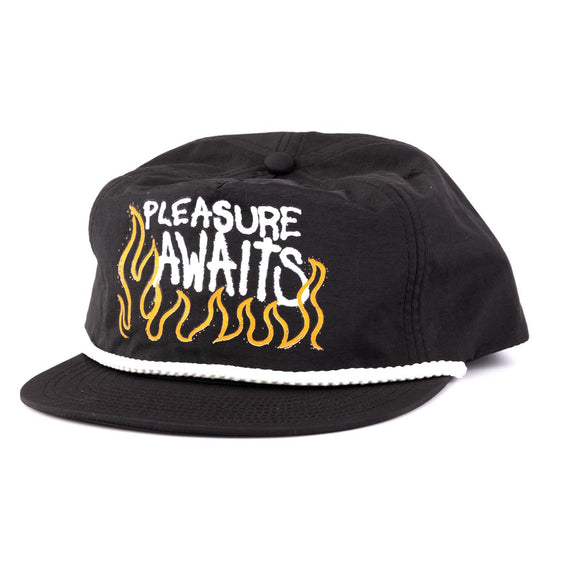 Cult Pleasure Awaits Rope Cap - Black