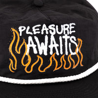 Cult Pleasure Awaits Rope Cap - Black
