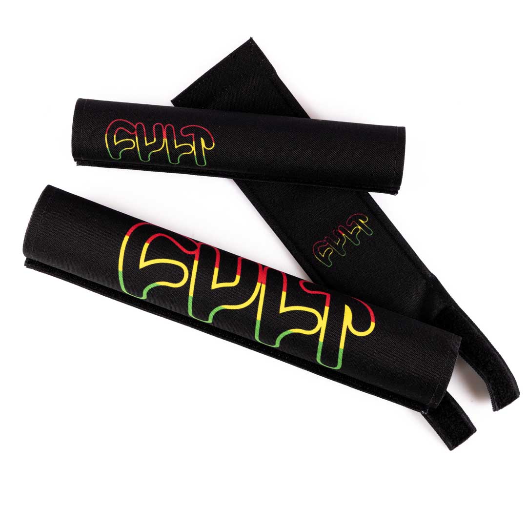 Cult Logo BMX Padset - Rasta