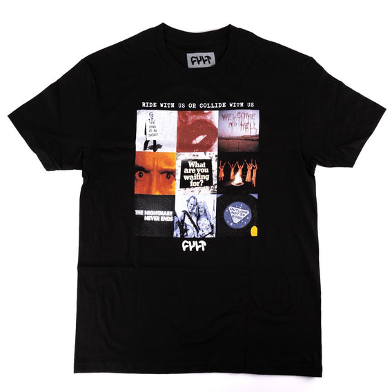Cult Ride With Us Tee - Black