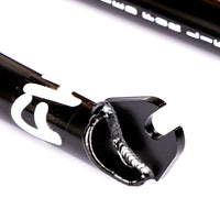 Cult Sect Forks 14mm Rake - Black 10mm (3/8")