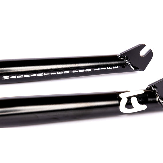 Cult Sect Forks 14mm Rake - Black 10mm (3/8")