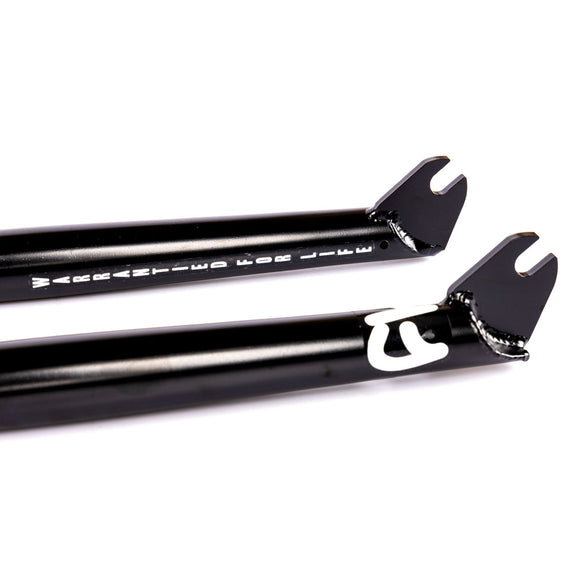 Cult Sect Forks 23mm Rake - Black 10mm (3/8")